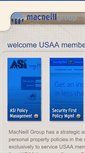 Mobile Screenshot of macneill-usaa.com